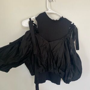 Elegant Black Women's Top